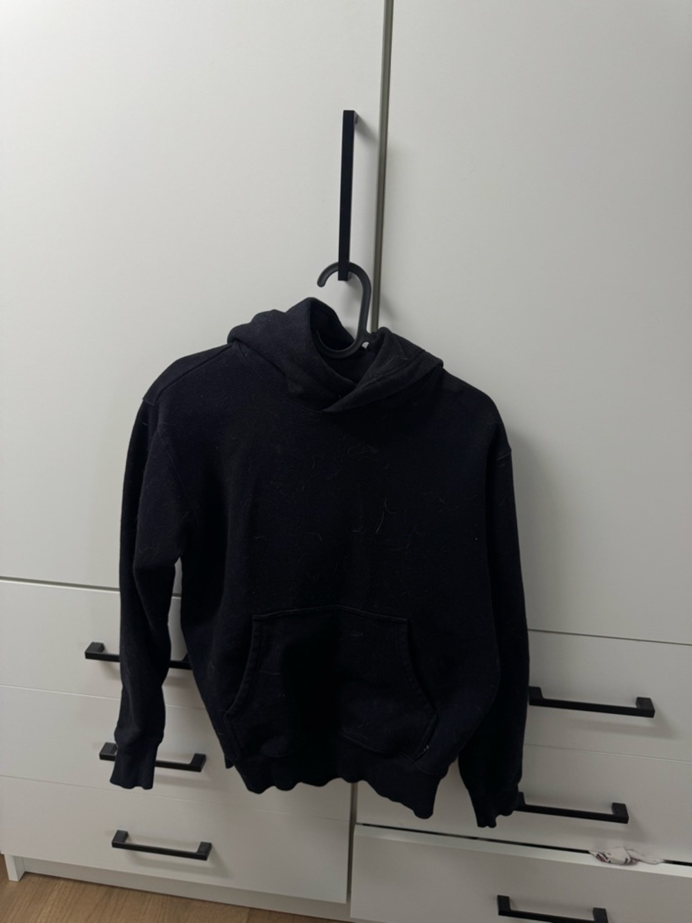 Classic Black TNA Pullover Hoodie